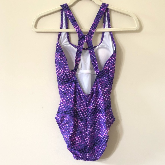 Speedo One Piece Racerback Swimsuit - Picture 3 of 6